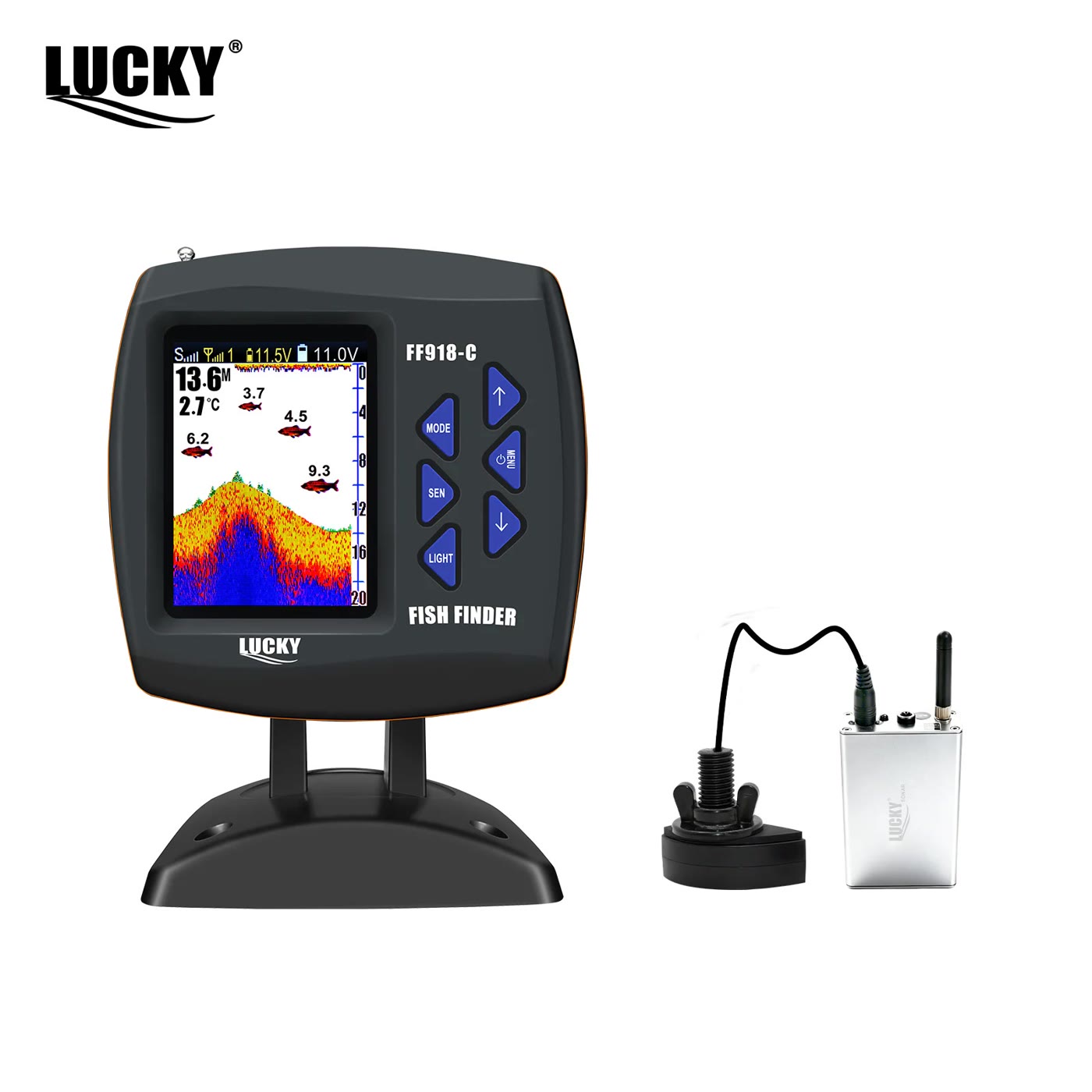 Lucky FF918-C Wireless Boat Fish Finder
